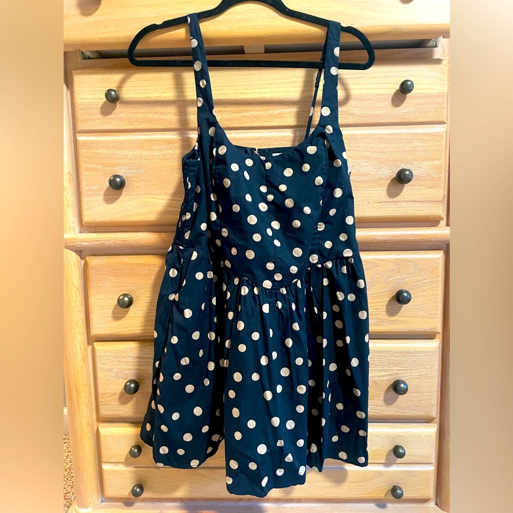 Polka dot romper